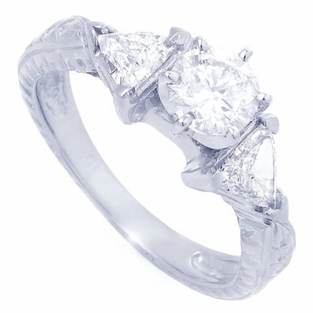 Solitaire 2.20 Ctw Brilliant Created Diamond CZ Engagement Ring Size 8